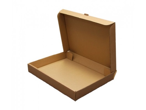 Коробка для пиццы 400х400х45 мм бурый